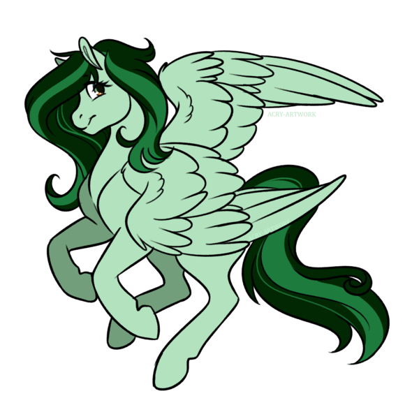Size: 3000x3000 | Tagged: safe, artist:acry-artwork, derpibooru import, oc, oc:eden shallowleaf, unofficial characters only, pegasus, image, pegasus oc, png, simple background, solo, transparent background, wings