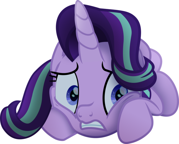 Size: 1638x1320 | Tagged: safe, alternate version, artist:lincolnbrewsterfan, derpibooru import, starlight glimmer, pony, unicorn, my little pony: the movie, student counsel, .svg available, awake, behaving like a cat, concerned, curled up, female, image, looking at you, mare, movie accurate, night, png, scene interpretation, tail, tail wrap, vector, worried