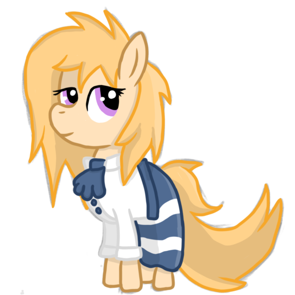 Size: 1000x1000 | Tagged: safe, artist:symphonydawn3, derpibooru import, oc, oc:jackie spectre, unofficial characters only, earth pony, pony, clothes, earth pony oc, female, image, mare, png, simple background, smiling, solo, transparent background