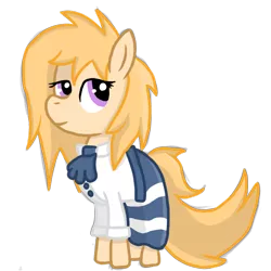 Size: 1000x1000 | Tagged: safe, artist:symphonydawn3, derpibooru import, oc, oc:jackie spectre, unofficial characters only, earth pony, pony, clothes, earth pony oc, female, image, mare, png, simple background, smiling, solo, transparent background