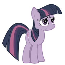 Size: 3629x3629 | Tagged: safe, anonymous artist, artist:shurtugalron, derpibooru import, edit, twilight sparkle, earth pony, pony, discorded, discorded twilight, earth pony twilight, female, high res, image, png, race swap, simple background, solo, transparent background, vector