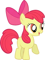 Size: 6000x7928 | Tagged: safe, artist:sakatagintoki117, derpibooru import, apple bloom, earth pony, pony, the show stoppers, female, filly, foal, image, png, simple background, solo, transparent background, vector