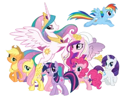 Size: 1017x785 | Tagged: source needed, safe, anonymous artist, derpibooru import, official, applejack, fluttershy, pinkie pie, princess cadance, rainbow dash, rarity, spike, twilight sparkle, alicorn, dragon, earth pony, pegasus, pony, unicorn, a canterlot wedding, my little pony: the movie, season 2, applejack's hat, clothes, cowboy hat, crown, cutie mark, dress, g4, hat, horn, image, jewelry, mane six, marriage, official art, png, regalia, simple background, spread wings, stock vector, transparent background, unicorn twilight, vector, wedding, wedding dress, wedding veil, wings