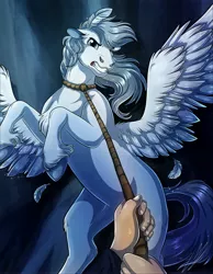 Size: 3186x4096 | Tagged: safe, artist:lupiarts, derpibooru import, oc, oc:nordeis, oc:nordies, unofficial characters only, human, pegasus, pony, captured, digital art, drawing, illustration, image, jpeg, pegasus oc, spread wings, wings