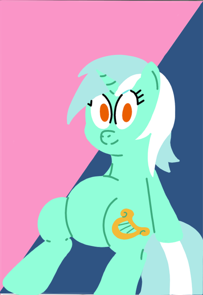 Size: 555x806 | Tagged: safe, artist:realgero, derpibooru import, lyra heartstrings, pony, unicorn, female, image, mare, meme, png, sitting, sitting lyra, solo