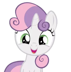 Size: 698x708 | Tagged: safe, artist:jan, derpibooru import, edit, edited screencap, screencap, sweetie belle, pony, unicorn, ask the crusaders, background removed, cute, diasweetes, female, filly, foal, image, looking at you, not a vector, open mouth, open smile, png, simple background, smiling, solo, transparent background