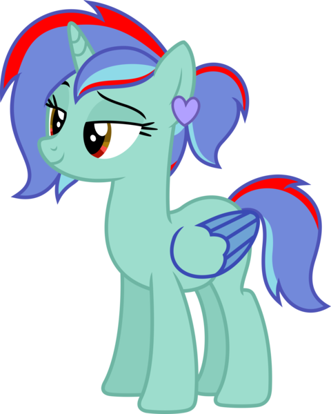 Size: 4034x5041 | Tagged: safe, artist:melodiousmarci, derpibooru import, oc, oc:omega beats, alicorn, derpibooru community collaboration, 2022 community collab, ear piercing, earring, image, jewelry, piercing, png, simple background, smug, solo, standing, transparent background, vector