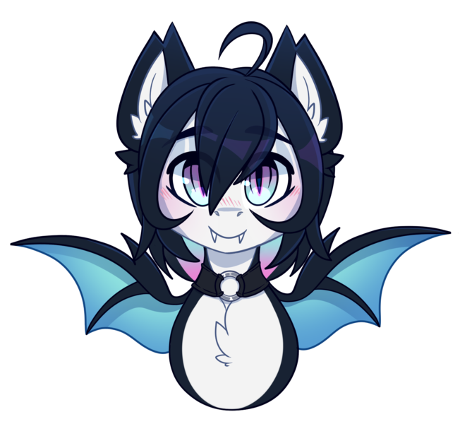 Size: 1482x1363 | Tagged: safe, artist:star-theft, derpibooru import, oc, oc:neo starstorm, bat pony, pony, bust, female, image, mare, png, portrait, simple background, solo, transparent background