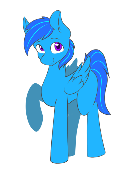 Size: 1536x2048 | Tagged: safe, artist:zeroonesunray, derpibooru import, oc, oc:darie, unofficial characters only, pegasus, pony, derpibooru community collaboration, 2022 community collab, ear fluff, eyebrows, folded wings, full body, image, looking at you, pegasus oc, png, purple eyes, raised hoof, simple background, smiling, smiling at you, solo, standing, tail, three quarter view, transparent background, two toned mane, two toned tail, wings