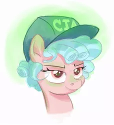 Size: 837x919 | Tagged: safe, artist:ponerino, derpibooru import, cozy glow, pony, cia, colored, digital art, female, filly, foal, glow, image, joke, jpeg, meme