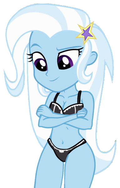 Size: 692x1080 | Tagged: suggestive, artist:cassius2003, derpibooru import, edit, trixie, equestria girls, image, png, sexy, simple background, transparent background