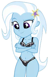 Size: 692x1080 | Tagged: suggestive, artist:cassius2003, derpibooru import, edit, trixie, equestria girls, image, png, sexy, simple background, transparent background