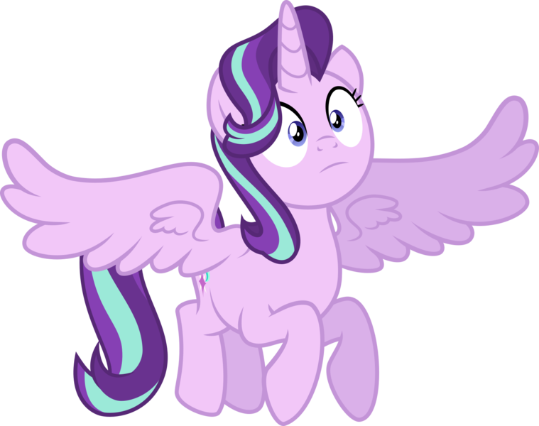 Size: 1521x1203 | Tagged: safe, artist:stellardusk, derpibooru import, starlight glimmer, alicorn, pony, alicornified, cutie mark, female, flying, image, looking at you, mare, png, race swap, solo, staring into your soul, starlicorn, xk-class end-of-the-world scenario