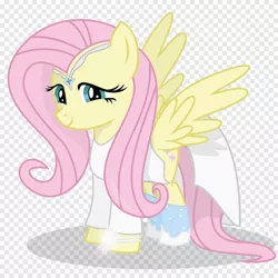 Size: 900x900 | Tagged: artist needed, safe, derpibooru import, fluttershy, pegasus, pony, angel, beautiful, christianity, clothes, dress, image, peaceful, png