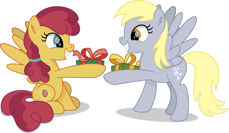 Size: 6789x3962 | Tagged: safe, artist:thatusualguy06, derpibooru import, derpy hooves, sunny delivery, pegasus, pony, .svg available, :d, absurd resolution, background pony, duo, duo female, female, gritted teeth, hairband, image, lesbian, looking at each other, open mouth, open smile, png, present, shipping, simple background, sitting, smiling, smiling at each other, spread wings, sunnyderp, tail, transparent background, two toned mane, two toned tail, vector, wings