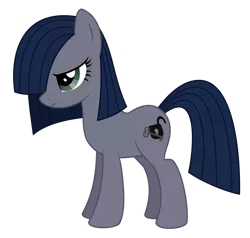 Size: 1280x1221 | Tagged: safe, derpibooru import, oc, oc:minkie pie, unofficial characters only, earth pony, pony, alternate cutie mark, alternate design, female, image, mare, obsidian pie, png, scar, simple background, solo, transparent background