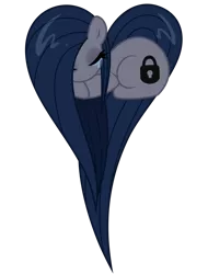 Size: 780x1024 | Tagged: safe, derpibooru import, oc, oc:minkie pie, unofficial characters only, earth pony, pony, bags under eyes, crying, female, heart pony, image, mare, obsidian pie, png, simple background, solo, transparent background