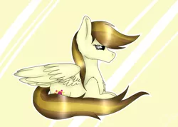 Size: 2899x2068 | Tagged: safe, artist:maneblue, derpibooru import, oc, unofficial characters only, pegasus, pony, abstract background, image, jpeg, pegasus oc, solo, wings