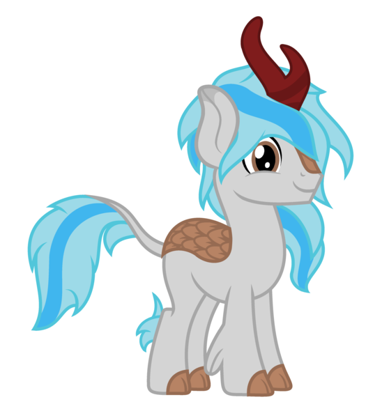 Size: 3651x3929 | Tagged: safe, artist:temerdzafarowo, derpibooru import, kirin oc, oc, oc:atom front, unofficial characters only, kirin, cute, image, looking at you, male, png, simple background, solo, white background