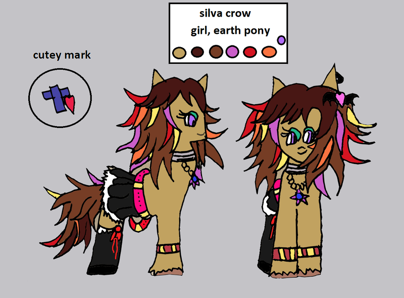 Size: 1272x936 | Tagged: safe, artist:ask-luciavampire, derpibooru import, oc, earth pony, pony, ask-ponys-gamer-club, goth, image, png, punk, tumblr
