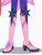 Size: 626x814 | Tagged: safe, artist:limedazzle, derpibooru import, princess celestia, equestria girls, boots, boots shot, clothes, crystal guardian, high heel boots, image, jpeg, legs, pictures of legs, principal celestia, shoes, solo