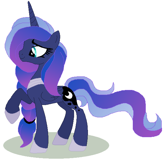 Size: 566x556 | Tagged: safe, artist:venomtwt-artistowo, derpibooru import, princess luna, pony, base used, image, png, simple background, solo, transparent background