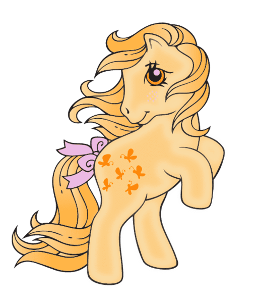 Size: 537x634 | Tagged: safe, derpibooru import, official, butterscotch (g1), earth pony, pony, female, g1, image, mare, png, simple background, solo, transparent background