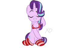 Size: 1920x1200 | Tagged: artist needed, suggestive, derpibooru import, edit, editor:naturajellyfish, vector edit, starlight glimmer, alicorn, pony, 1000 hours in ms paint, breasts, busty starlight glimmer, clothes, cute, eyes closed, female, glimmerbetes, grimdark description, gritted teeth, grotesque description, horn, image, mare, png, pose, red underwear, sexy, simple background, socks, solo, solo female, striped socks, striped underwear, suggestive description, transparent background, underwear, vector, watermark, xd