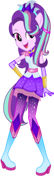 Size: 498x1603 | Tagged: safe, artist:velvetglimmer, derpibooru import, oc, oc:velvetglimmer, unofficial characters only, equestria girls, boots, clothes, female, hand on hip, high heel boots, image, open mouth, open smile, png, shoes, simple background, smiling, solo, transparent background