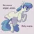 Size: 1216x1248 | Tagged: safe, derpibooru import, lightning bolt, white lightning, earth pony, pony, female, image, implied anon, mare, png, simple background, solo, text