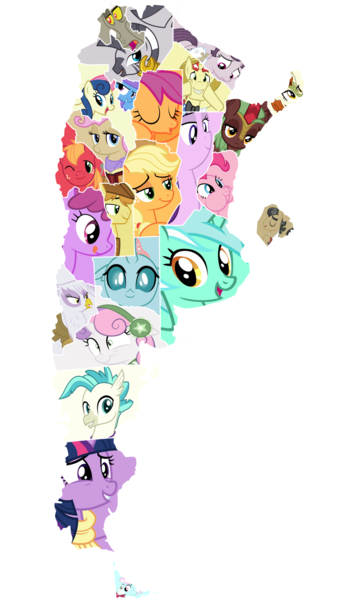 Size: 900x1600 | Tagged: safe, artist:jojodidu, derpibooru import, edit, screencap, applejack, aurora the reindeer, autumn blaze, berry punch, berryshine, big macintosh, bon bon, braeburn, cinder glow, discord, filthy rich, flim, gilda, lyra heartstrings, mayor mare, ocellus, pinkie pie, scootaloo, starlight glimmer, sugar belle, summer flare, sweetie belle, sweetie drops, terramar, trixie, twilight sparkle, twilight sparkle (alicorn), zecora, alicorn, changeling, deer, draconequus, earth pony, gryphon, hippogriff, kirin, pony, reindeer, unicorn, zebra, argentina, buenos aires, caba, cape, catamarca, chaco, chubut, clothes, cordoba, corrientes, entre rios, formosa, hat, image, jujuy, la pampa, la rioja, map, map of argentina, mendoza, misiones, neuquen, one eye closed, png, ponies as regions, provinces, rio negro, salta, san juan, san luis, santa cruz, santa fe, santiago del estero, scarf, smiling, tierra del fuego, trixie's cape, trixie's hat, tucuman