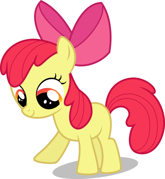 Size: 2354x2548 | Tagged: safe, artist:drewdini, derpibooru import, apple bloom, earth pony, pony, adorabloom, cute, female, filly, foal, high res, image, png, simple background, solo, transparent background, vector