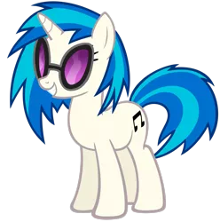 Size: 2437x2461 | Tagged: safe, artist:ofput, derpibooru import, vinyl scratch, pony, unicorn, female, high res, image, png, simple background, solo, transparent background, vector