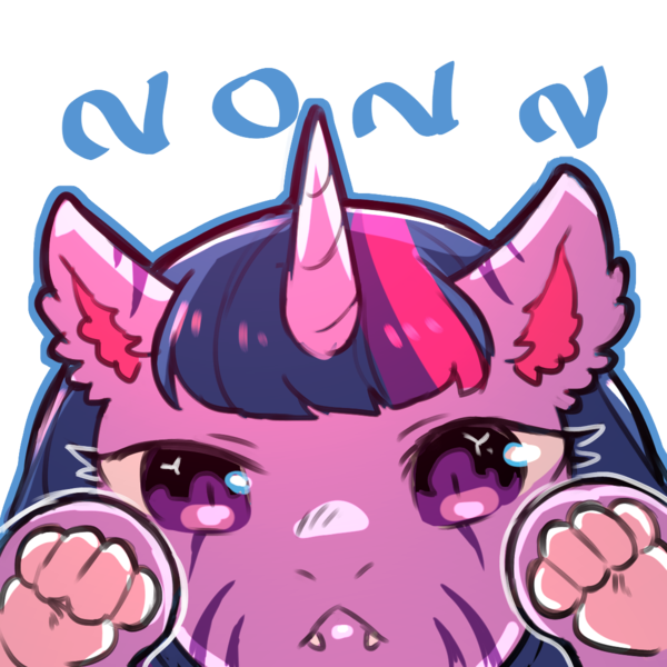 Size: 1159x1159 | Tagged: safe, artist:cold-blooded-twilight, derpibooru import, twilight sparkle, big cat, hybrid, pony, tiger, 2022, cute, cute little fangs, ear fluff, fangs, image, looking at you, paw pads, paws, png, simple background, species swap, stripes, transparent background, twilight cat, underhoof, underpaw, year of the tiger
