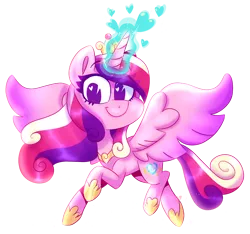 Size: 1166x1091 | Tagged: safe, artist:awoomarblesoda, derpibooru import, princess cadance, alicorn, pony, eyelashes, female, heart eyes, hoof shoes, horn, image, mare, png, simple background, smiling, solo, transparent background, wingding eyes, wings