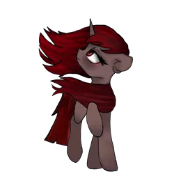 Size: 1500x1500 | Tagged: safe, artist:spookypati, derpibooru import, oc, unofficial characters only, pony, unicorn, derpibooru community collaboration, 2022 community collab, image, png, simple background, solo, transparent background, wind, windswept mane