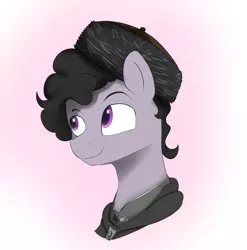 Size: 2368x2399 | Tagged: safe, artist:remedy7en, derpibooru import, oc, oc:eager loshadov, unofficial characters only, pony, bust, cape, clothes, colt, cross, foal, fur hat, hat, image, male, orthodox, png, portrait