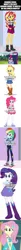 Size: 500x5960 | Tagged: safe, derpibooru import, edit, edited screencap, editor:lord you know who, screencap, applejack, fluttershy, pinkie pie, rainbow dash, rarity, sci-twi, sunset shimmer, twilight sparkle, equestria girls, equestria girls series, 28 days later, alien (franchise), comic, halloween, holiday, image, paranormal activity, png, screencap comic, sleepy hollow