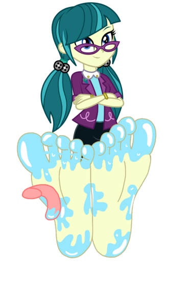 Size: 2000x3600 | Tagged: safe, artist:mixiepie, derpibooru import, juniper montage, equestria girls, movie magic, spoiler:eqg specials, barefoot, base, base used, clothes, crossed arms, feet, female, fetish, foot fetish, foot focus, foot worship, glasses, image, licking, licking foot, pigtails, png, simple background, skirt, smiling, soles, solo, toes, tongue out, transparent background, vector