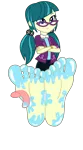 Size: 2000x3600 | Tagged: safe, artist:mixiepie, derpibooru import, juniper montage, equestria girls, movie magic, spoiler:eqg specials, barefoot, base, base used, clothes, crossed arms, feet, female, fetish, foot fetish, foot focus, foot worship, glasses, image, licking, licking foot, pigtails, png, simple background, skirt, smiling, soles, solo, toes, tongue out, transparent background, vector