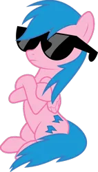 Size: 674x1185 | Tagged: safe, artist:foxyfell1337, derpibooru import, firefly, pony, g1, g1 to g4, g4, generation leap, image, png, simple background, solo, sunglasses, transparent background