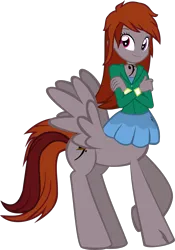 Size: 1374x1958 | Tagged: safe, artist:razoruniboop, derpibooru import, oc, oc:funny jo, unofficial characters only, centaur, taur, equestria girls, .svg available, bracelet, cloth, female, heterochromia, image, jewelry, necklace, png, scar, simple background, spread wings, transparent background, vector, wings