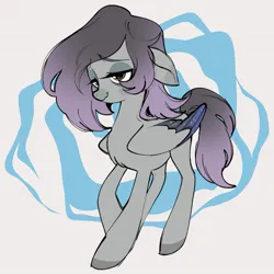 Size: 1541x1539 | Tagged: safe, artist:glacierclear, derpibooru import, oc, oc:sleepy scribble, unofficial characters only, pegasus, pony, female, floppy ears, image, jpeg, lidded eyes, mare, ponysona, smiling, solo, wavy mouth
