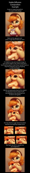 Size: 798x4572 | Tagged: safe, artist:qutee, derpibooru import, editor:qutee, machine learning assisted, machine learning generated, stable diffusion, oc, unofficial characters only, earth pony, pony, bust, derpibooru exclusive, duo, duo female, female, filly, foal, guide, image, looking at you, mare, mother and child, mother and daughter, open mouth, png, portrait, simple background, tongue out, tutorial