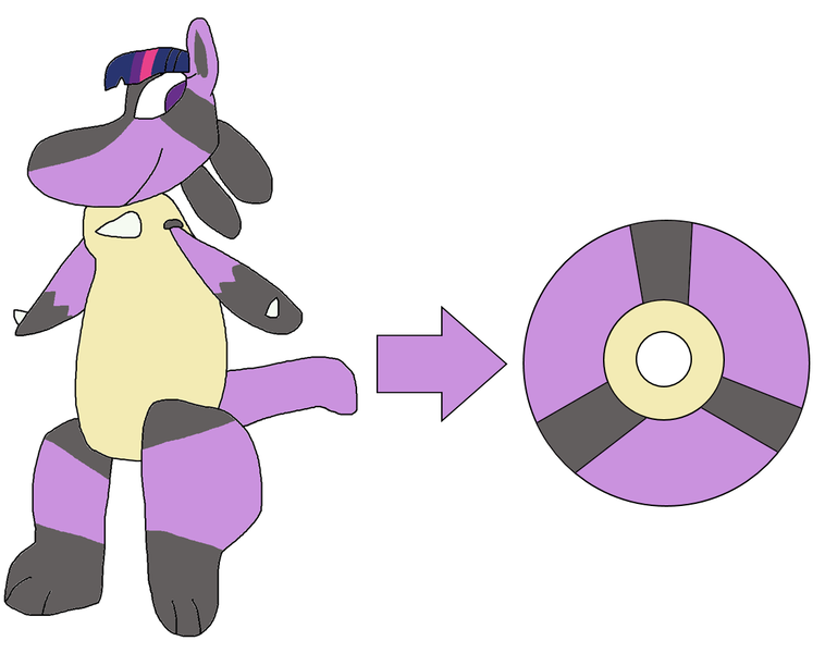 Size: 1111x880 | Tagged: safe, artist:mega-poneo, derpibooru import, twilight sparkle, lucario, ball, image, morph ball, png, pokefied, pokémon, twiball, twilicario