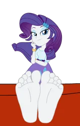 Size: 2600x4100 | Tagged: safe, artist:xebck, derpibooru import, rarity, equestria girls, friendship games, barefoot, base, base used, clothes, feet, female, fetish, foot fetish, foot focus, image, looking at you, png, simple background, skirt, soles, solo, stocks, toes, transparent background, vector