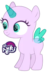 Size: 1337x2064 | Tagged: safe, artist:emperor-anri, derpibooru import, oc, unofficial characters only, alicorn, pony, alicorn oc, bald, base, eyelashes, female, filly, foal, horn, image, png, simple background, smiling, solo, transparent background, wings