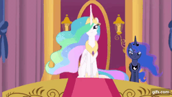 Size: 640x360 | Tagged: safe, derpibooru import, princess celestia, princess luna, alicorn, pony, equestria girls, equestria girls series, forgotten friendship, animated, female, gif, gifs.com, image, mare, royal sisters, siblings, sisters, spread wings, wings