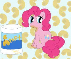 Size: 6048x5036 | Tagged: safe, derpibooru import, pinkie pie, earth pony, cheese, food, image, macaroni, macaroni and cheese, pasta, png, solo