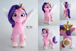 Size: 2400x1595 | Tagged: safe, artist:meplushyou, derpibooru import, pipp petals, pony, g5, image, irl, jpeg, photo, plushie, solo